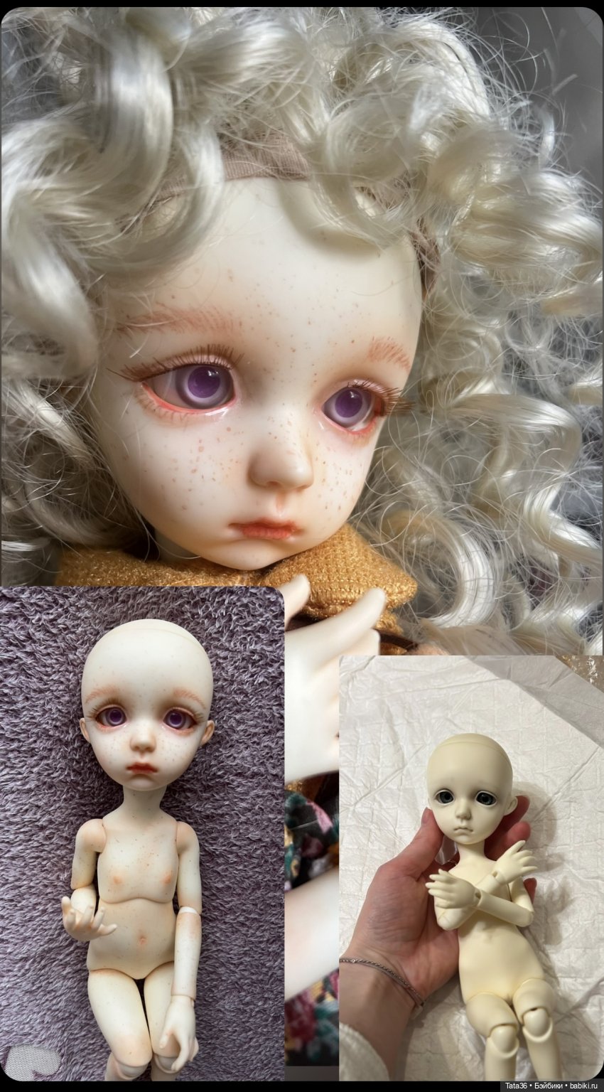 Авторский блаш, мейк, ооак, тонировка для кукол - Tali Vladi