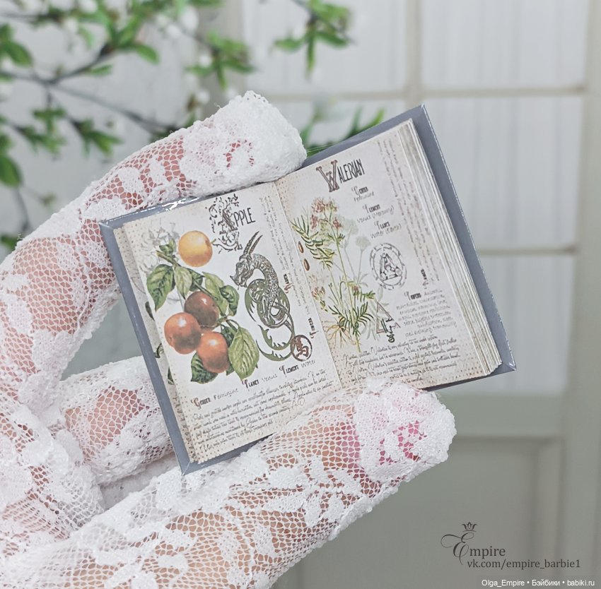 Мои книги 1:6 — Кукольная миниатюра своими руками: еда