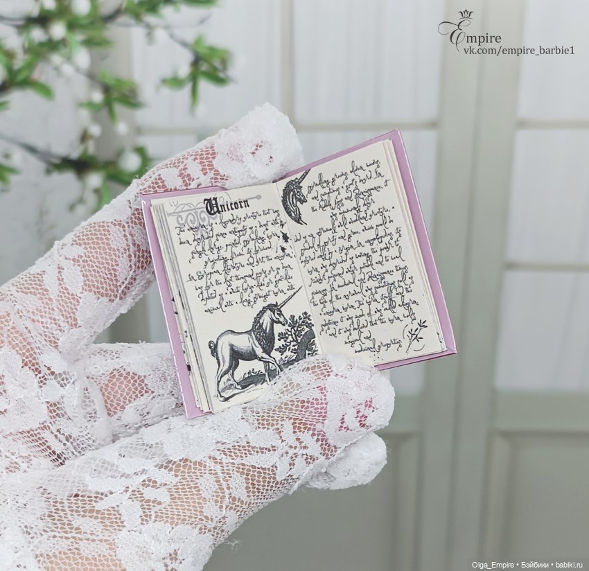 Мои книги 1:6 — Кукольная миниатюра своими руками: еда