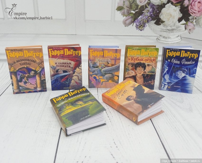 Мои книги 1:6 — Кукольная миниатюра своими руками: еда