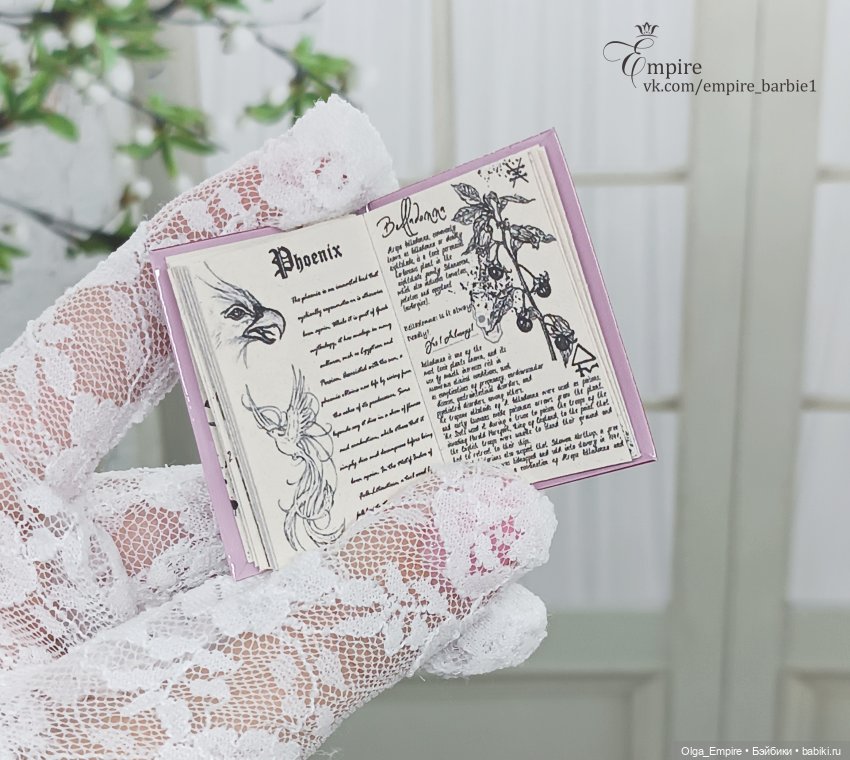 Мои книги 1:6 — Кукольная миниатюра своими руками: еда