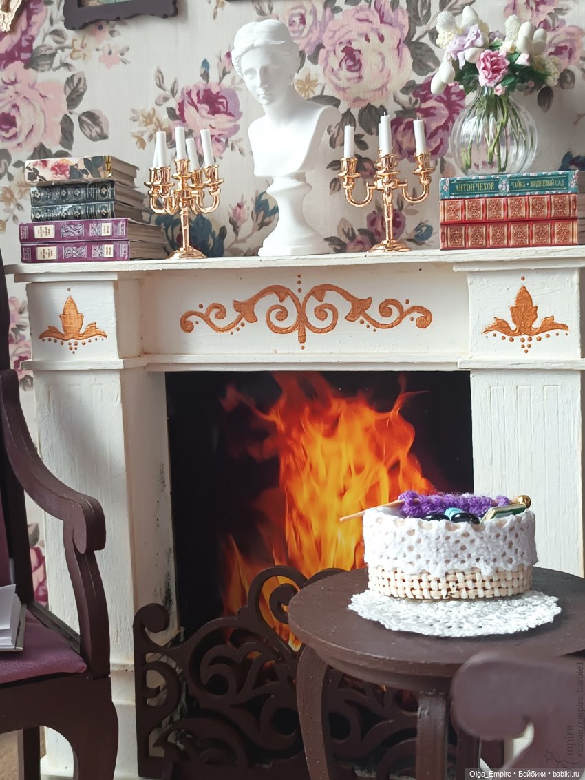 🌷 Малая гостиная 🌷 — Румбоксы и кукольные интерьеры: фото (фото 7)