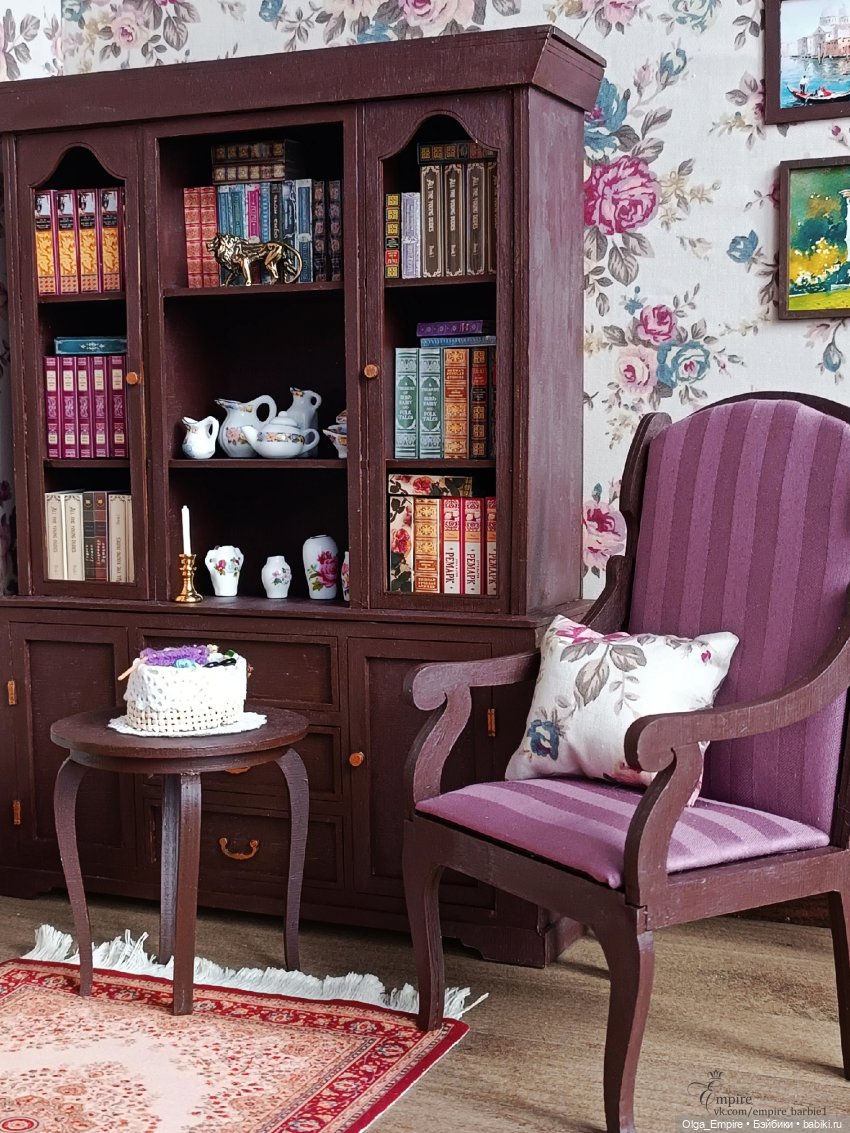 🌷 Малая гостиная 🌷 — Румбоксы и кукольные интерьеры: фото (фото 4)