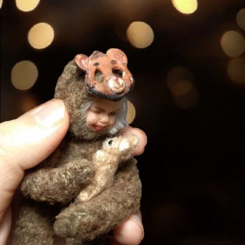 Чем меньше игрушка, тем больше простора для любви 😅❤️