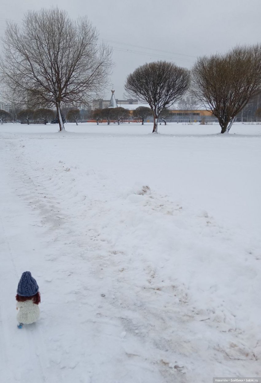 Февраль у нас, как обычно, самый зимний и снежный месяц в году
