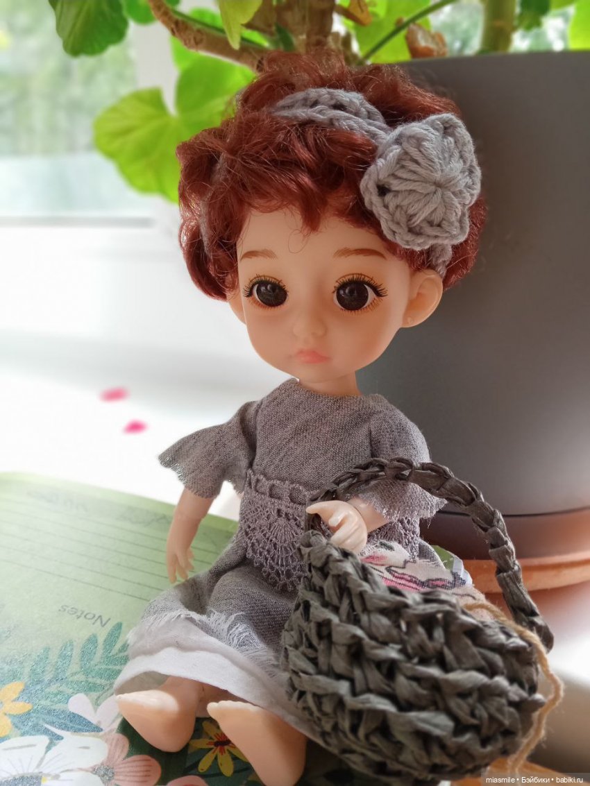 Кукла баболи Эрика с корзинкой