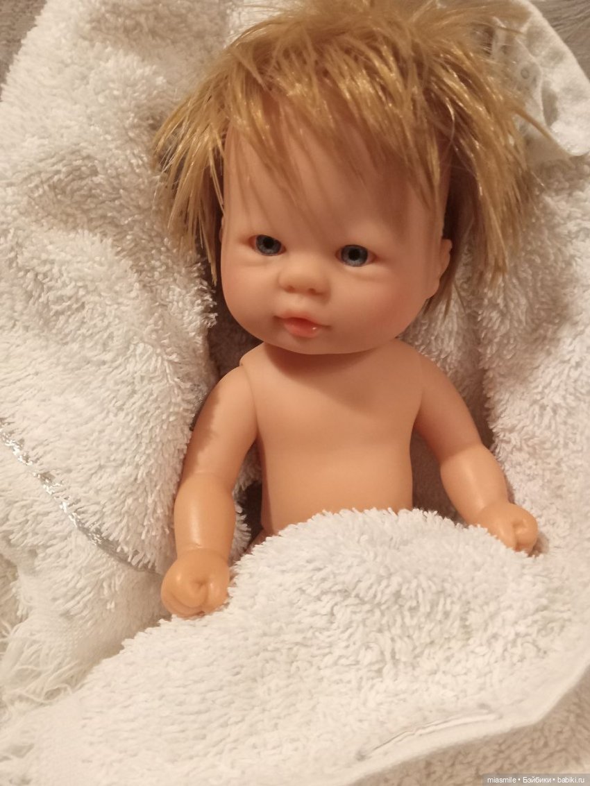 Пупсик Бебетин после купания