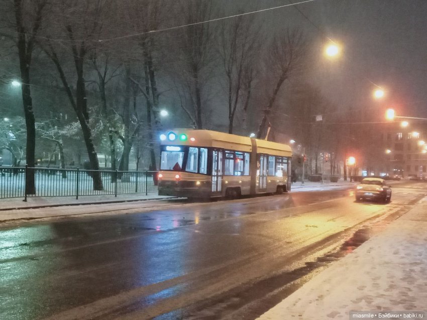 Снег. Прогулка с Аришей в Юсуповском саду (фото 5)