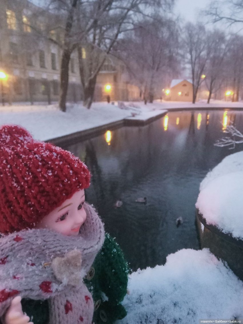 Баболи Ариша и утки в Юсуповском саду