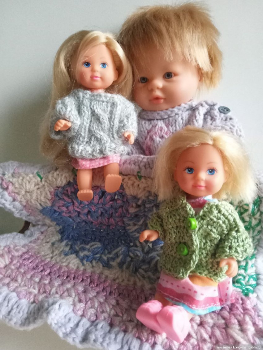 Куколки Simba и пупс Бебетин