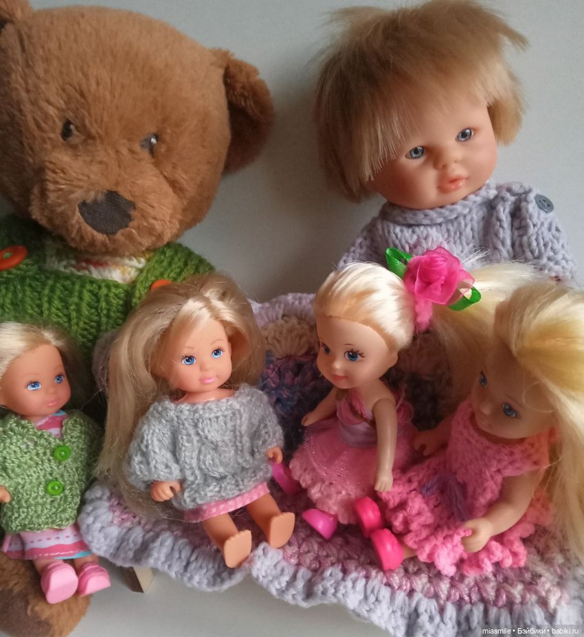 Плюшевый мишка, куклы Симба, пупс Бебетин