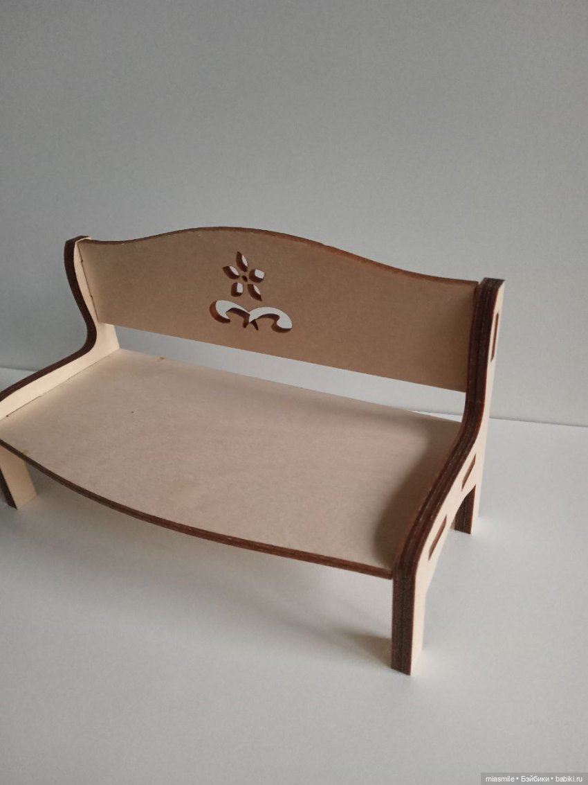 Диванчик-заготовка из фанеры