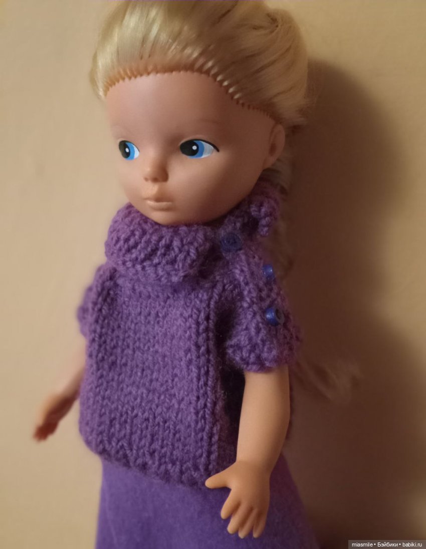 Новенькая кукла-хитруля ГДР Элис