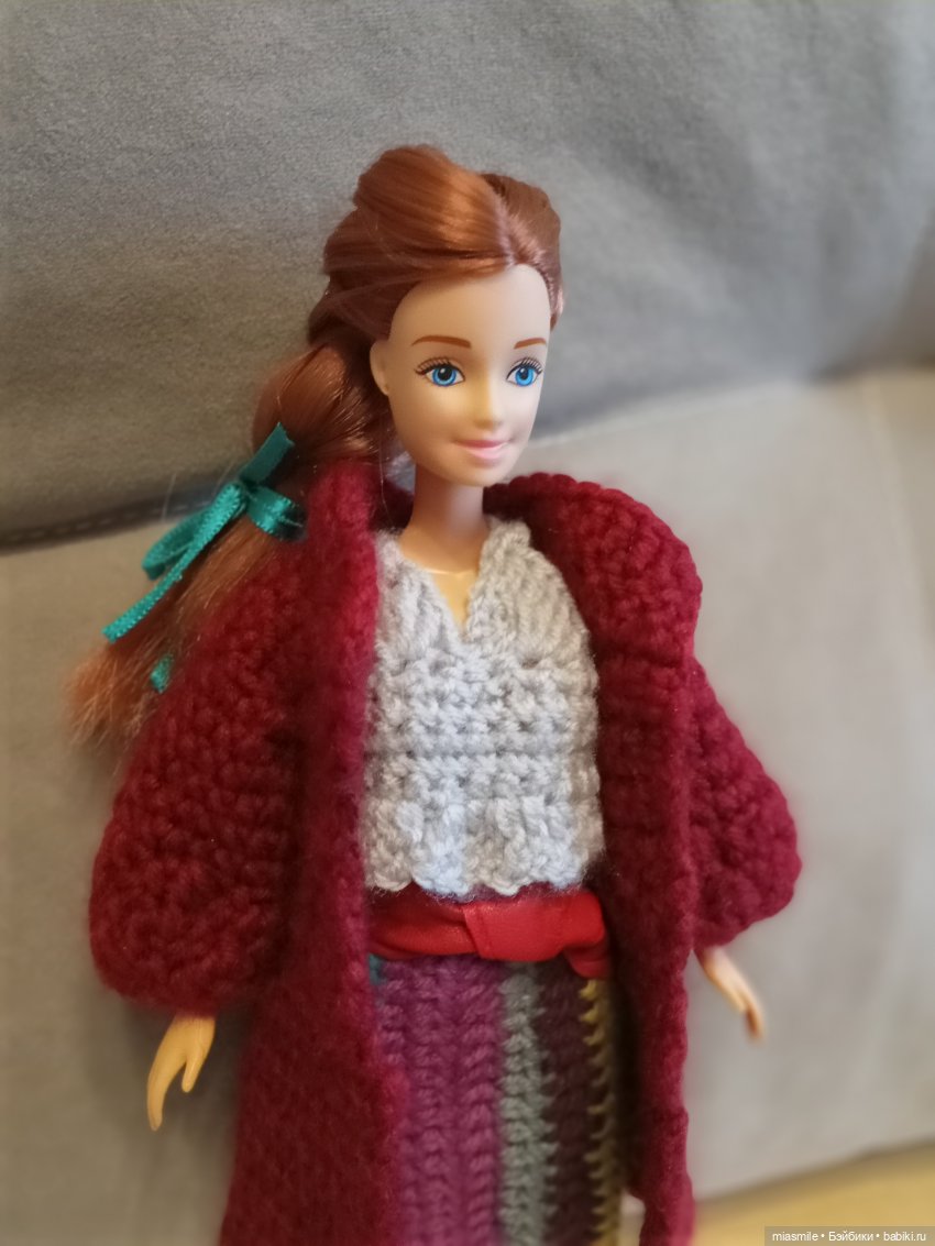 Кукла Anlily в вязаном наряде
