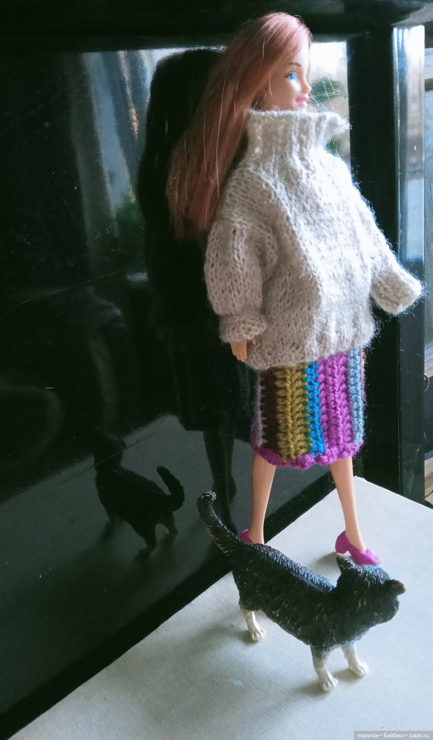 кукла Anlily с фигуркой кошки