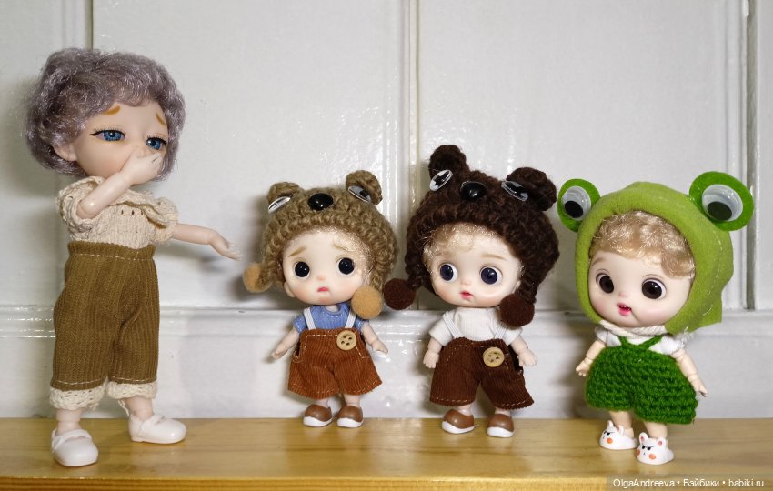 Китайские шарнирные куколки. Баболи