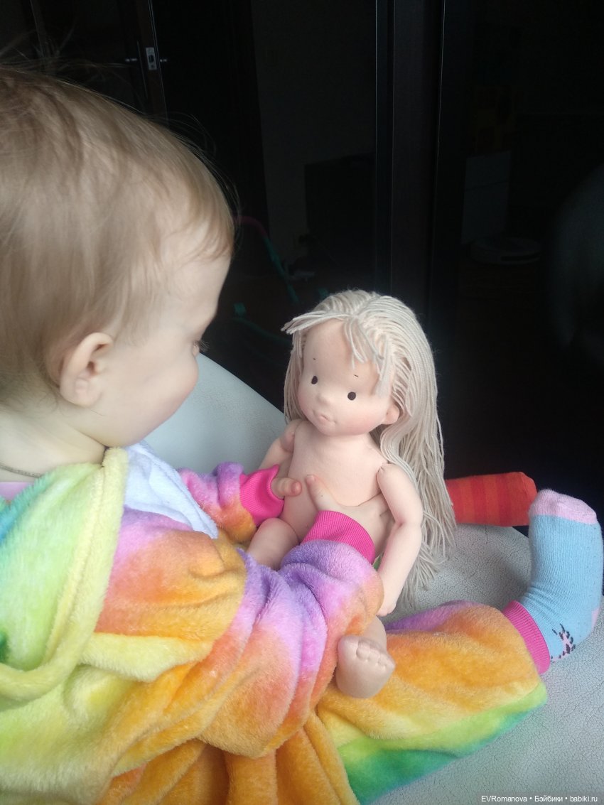 Вальдорфская педагогика — Мягкие игровые и текстильные куклы: тряпичные (фото 3)