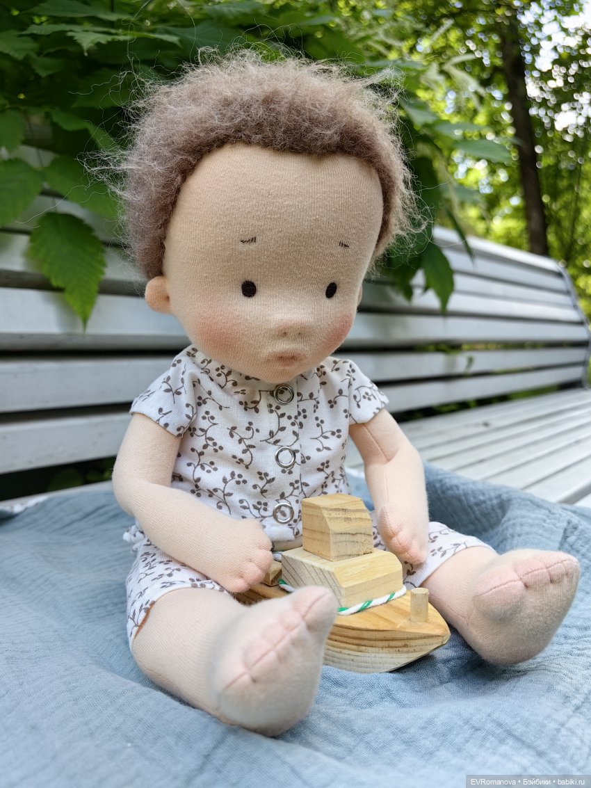 Летний Малыш — Мягкие игровые и текстильные куклы: тряпичные (фото 3)