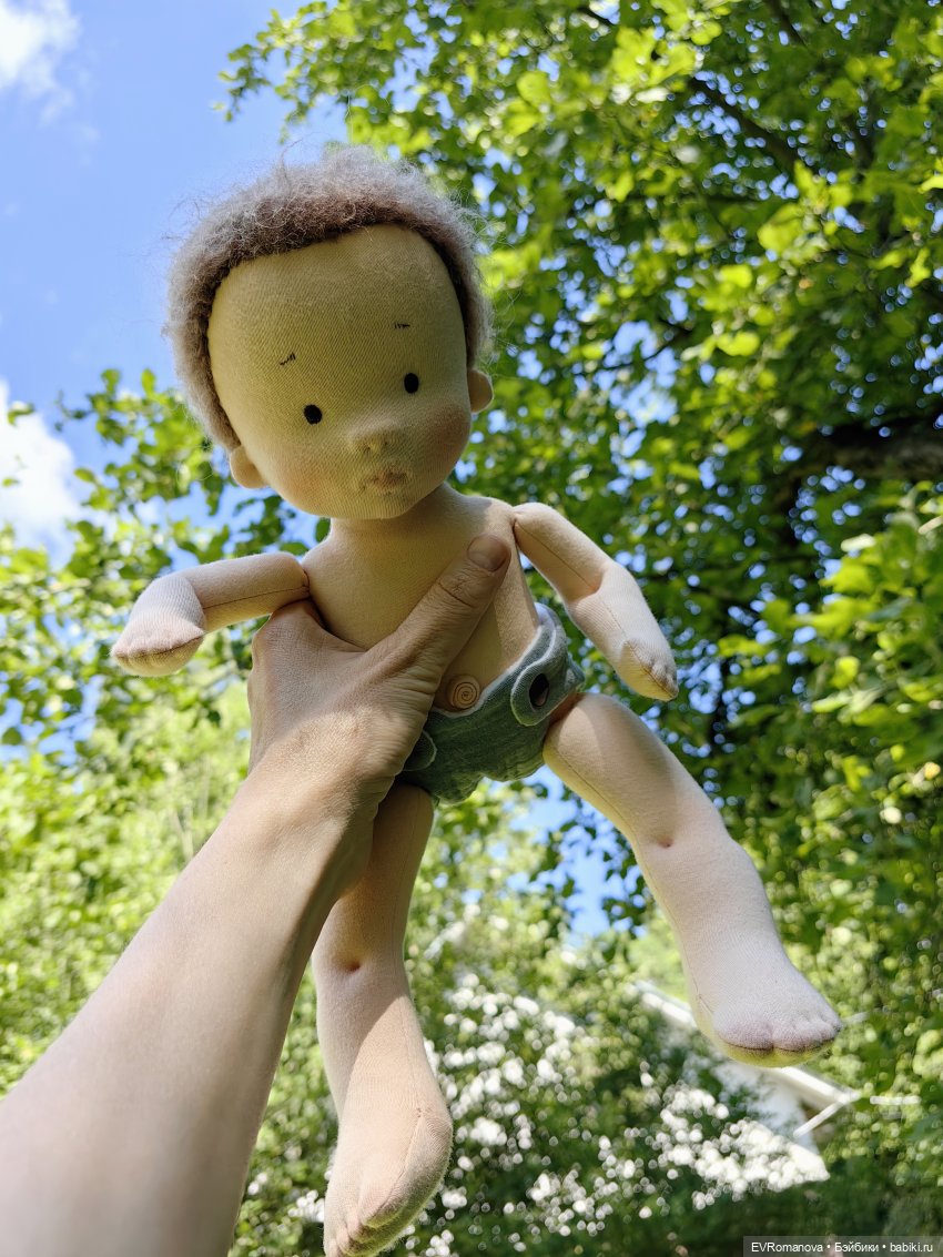Летний Малыш — Мягкие игровые и текстильные куклы: тряпичные