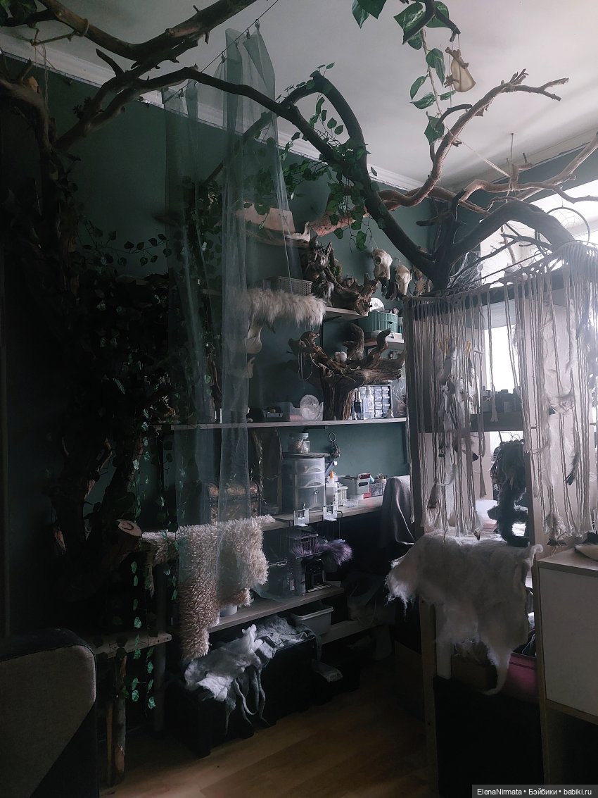 Немного процесса) — Авторские шарнирные куклы своими руками: лепка