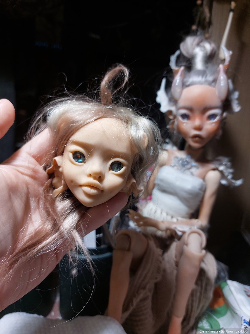 Процесс новой Богомолихи и немного откровений, почему я начала делать кукол