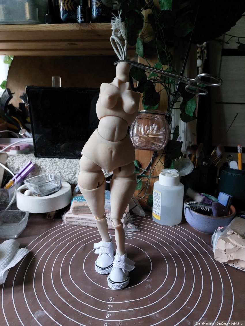 Процесс новой Богомолихи и немного откровений, почему я начала делать кукол