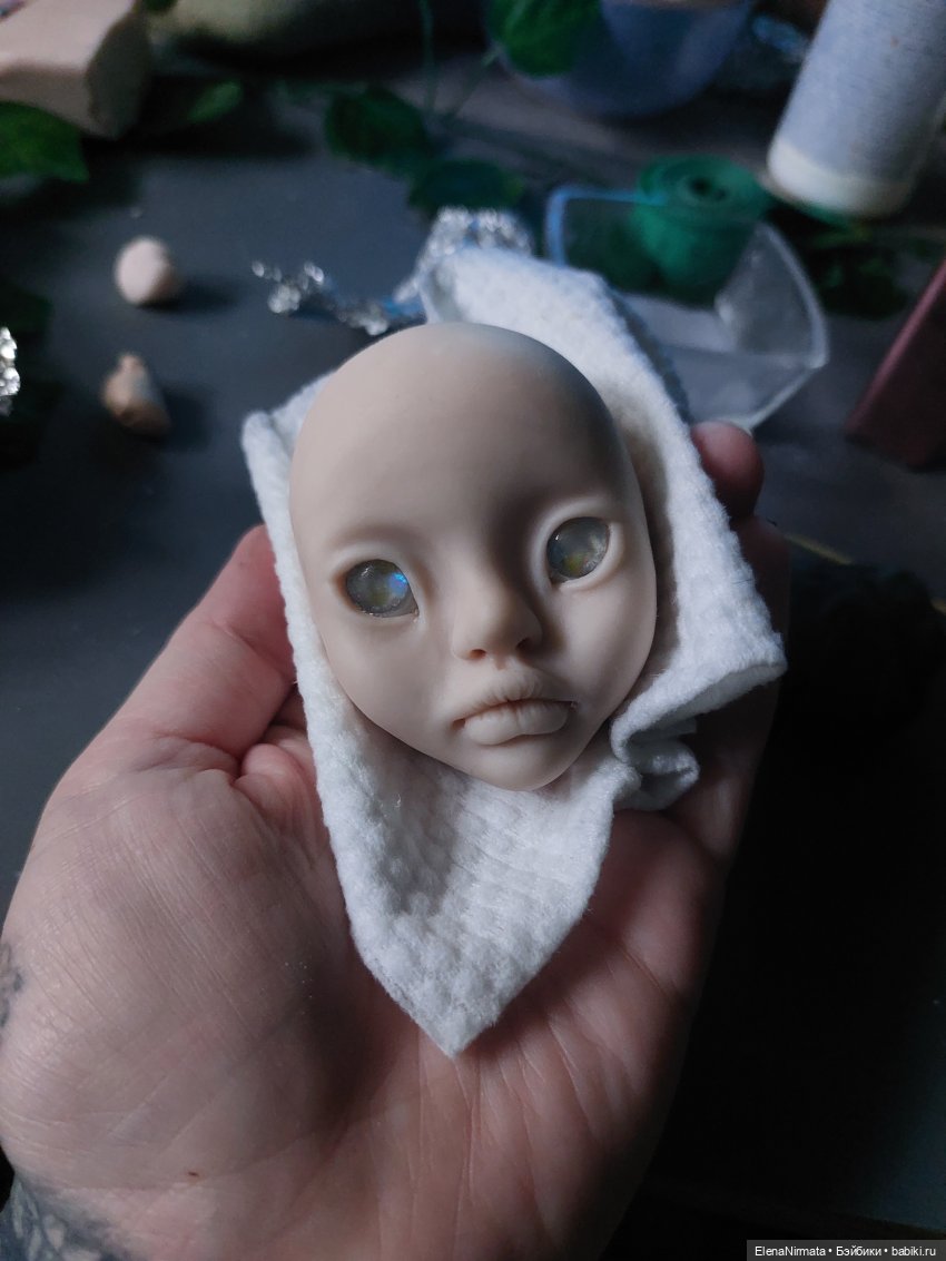 Процесс новой Богомолихи и немного откровений, почему я начала делать кукол