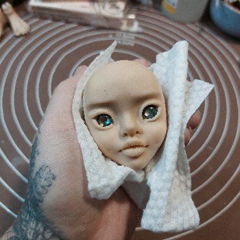 Процесс новой Богомолихи и немного откровений, почему я начала делать кукол!