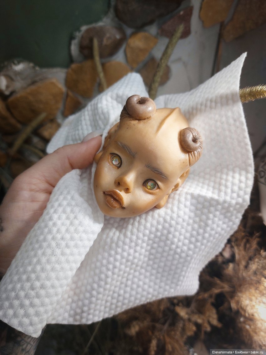 Процесс Инопланетяшки) — Авторские шарнирные куклы своими руками: лепка (фото 4)
