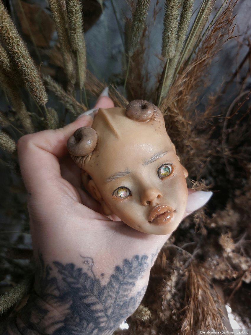 Процесс Инопланетяшки) — Авторские шарнирные куклы своими руками: лепка (фото 3)