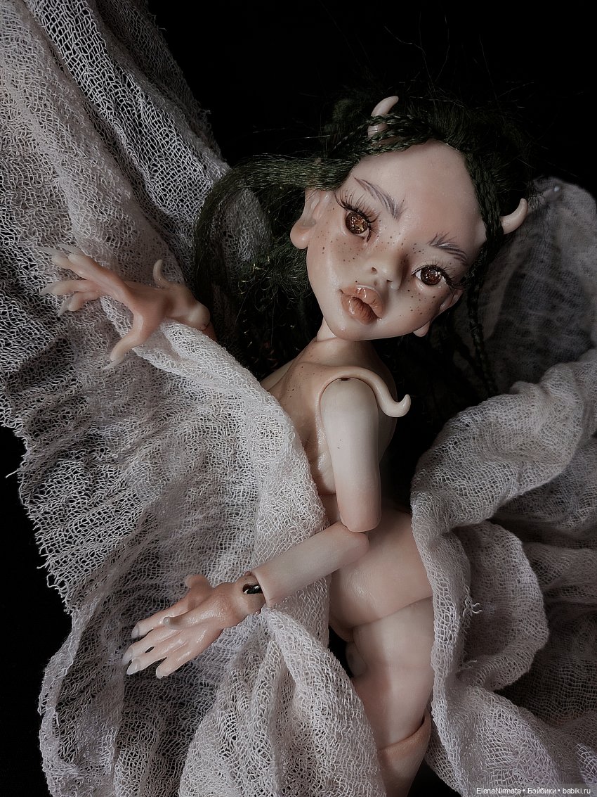 Авторская бжд кукла, Богомолиха "Чанда" (фото 7)