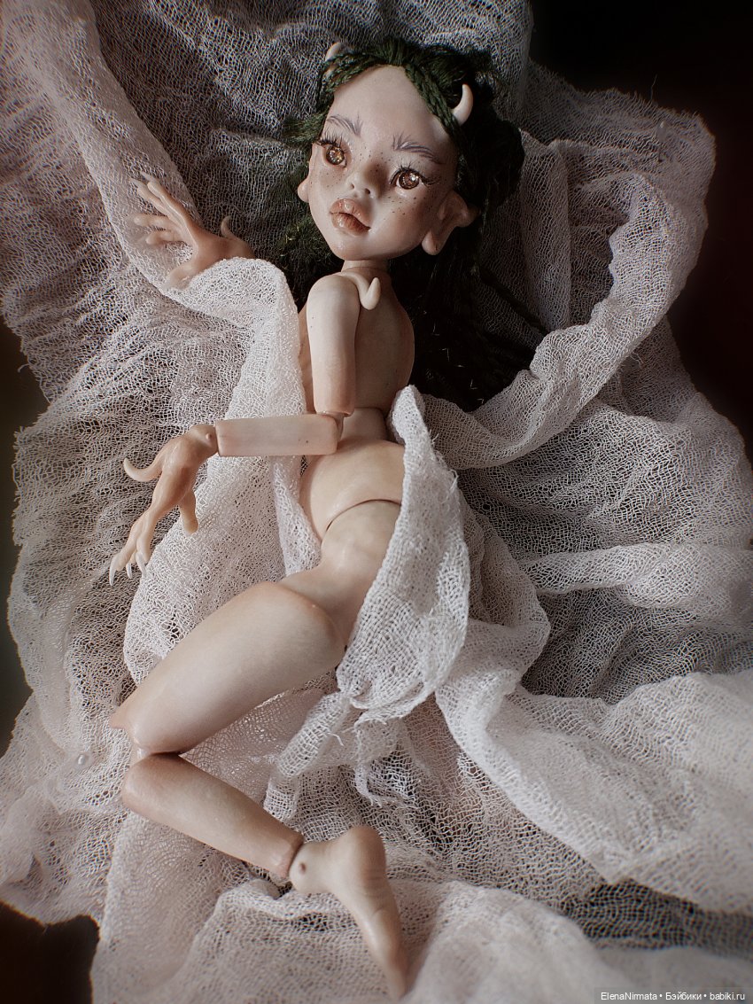 Авторская бжд кукла, Богомолиха "Чанда"