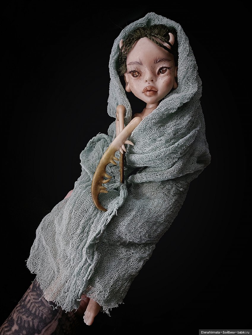 Авторская бжд кукла, Богомолиха "Чанда" (фото 3)