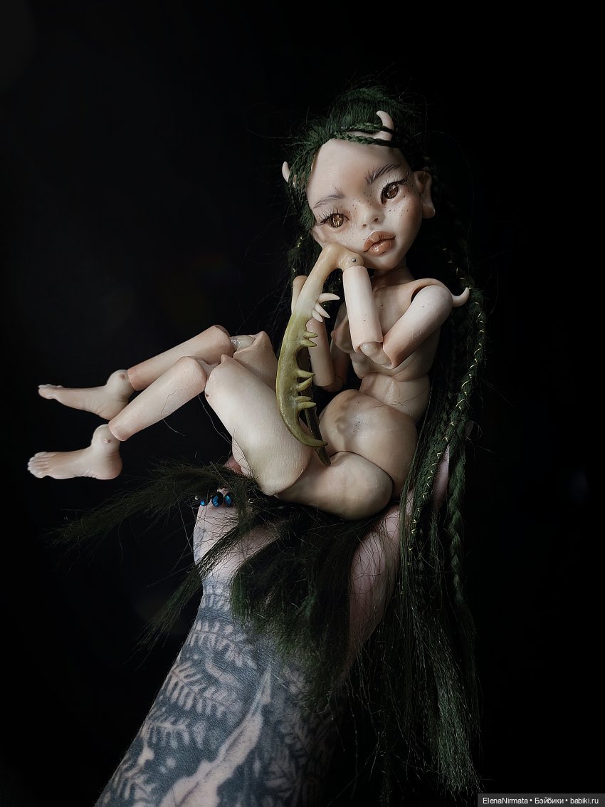 Авторская бжд кукла, Богомолиха "Чанда" (фото 4)