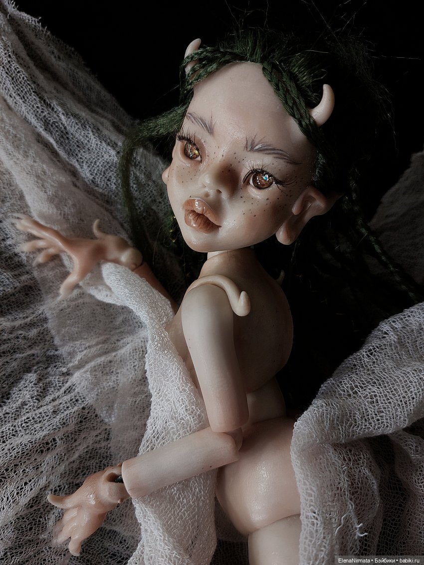 Авторская бжд кукла, Богомолиха "Чанда" (фото 10)