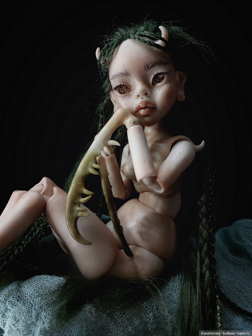 Авторская бжд кукла, Богомолиха "Чанда" (фото 5)