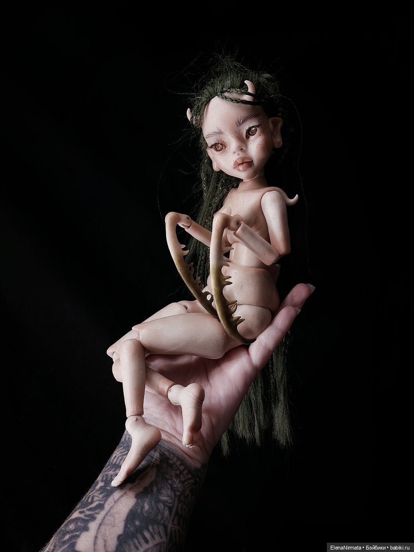 Авторская бжд кукла, Богомолиха "Чанда" (фото 6)