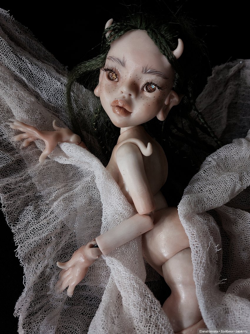 Авторская бжд кукла, Богомолиха "Чанда"