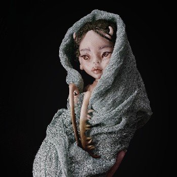 Авторская бжд кукла, Богомолиха "Чанда"