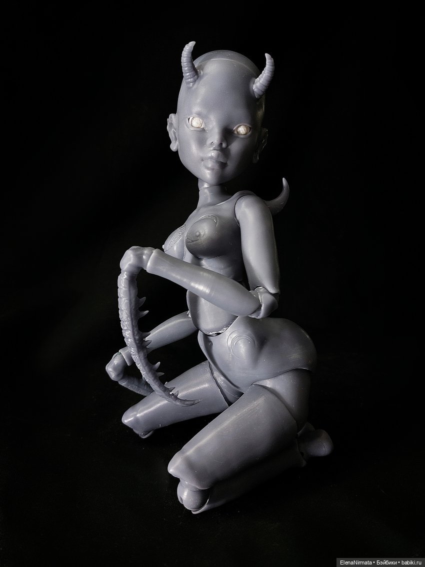 Моя первая 3Д куколка Богомолиха!)✨️😍 (фото 5)