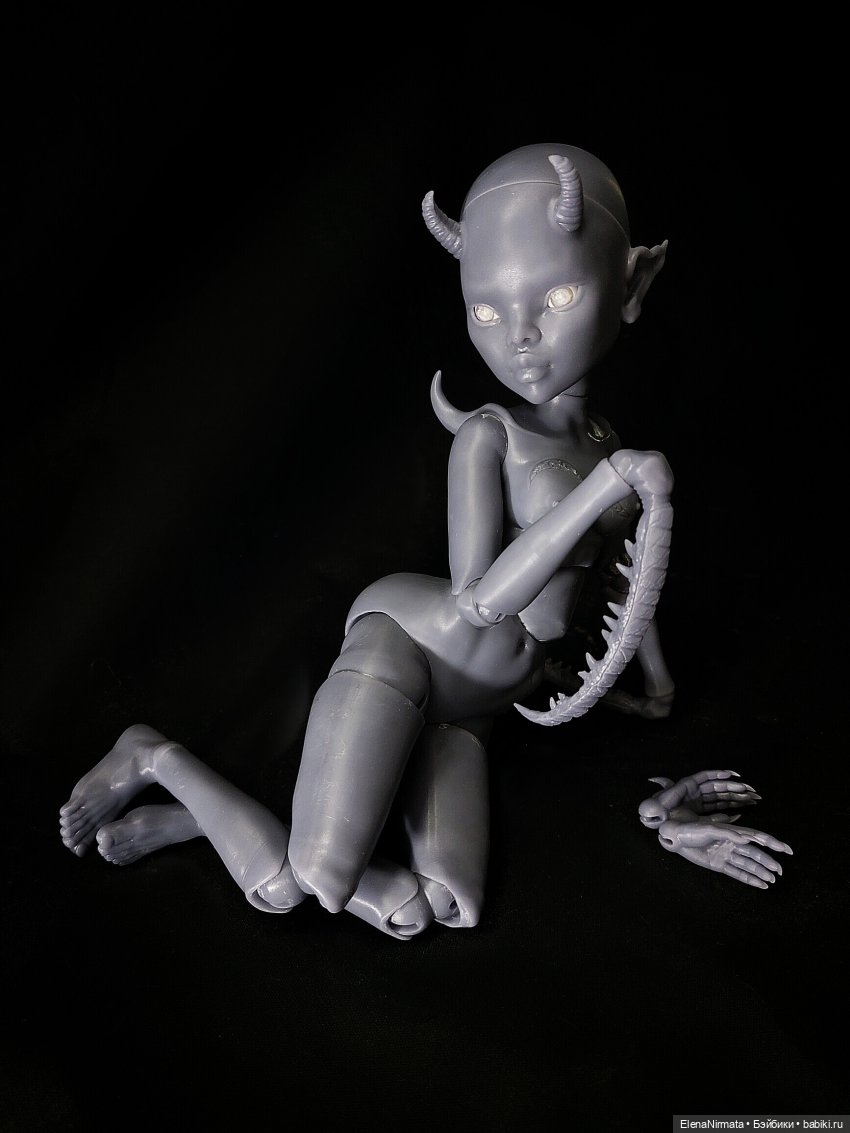 Моя первая 3Д куколка Богомолиха!)✨️😍 (фото 6)