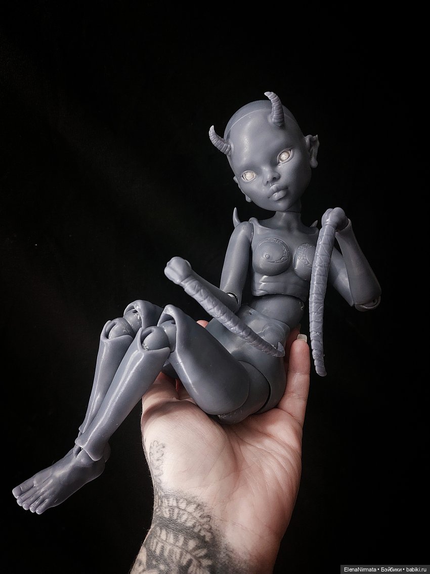 Моя первая 3Д куколка Богомолиха!)✨️😍