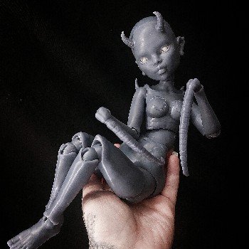 Моя первая 3Д куколка Богомолиха!)✨️😍