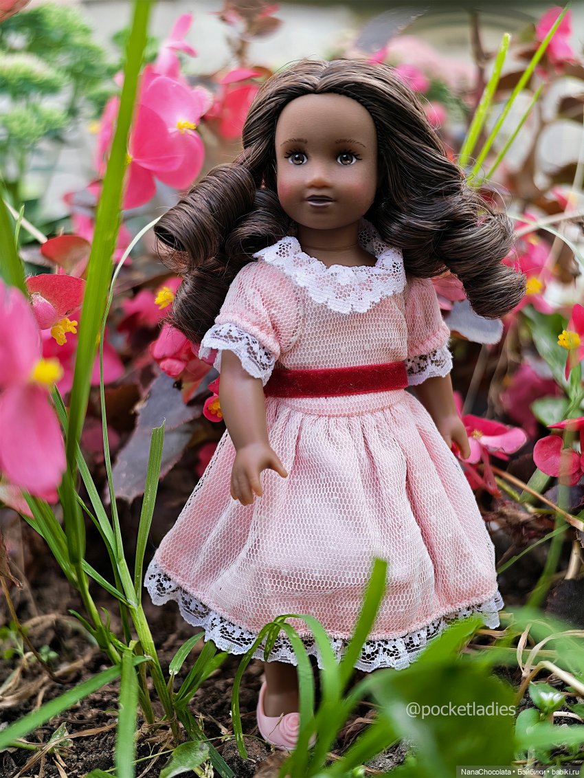 Pocket Ladies: American girl mini по имени Майя