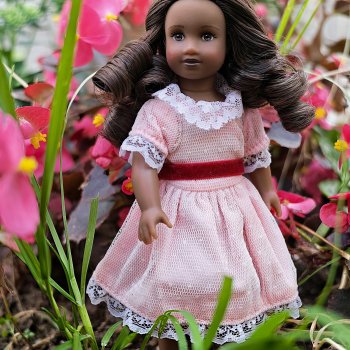 Pocket Ladies: American girl mini по имени Майя