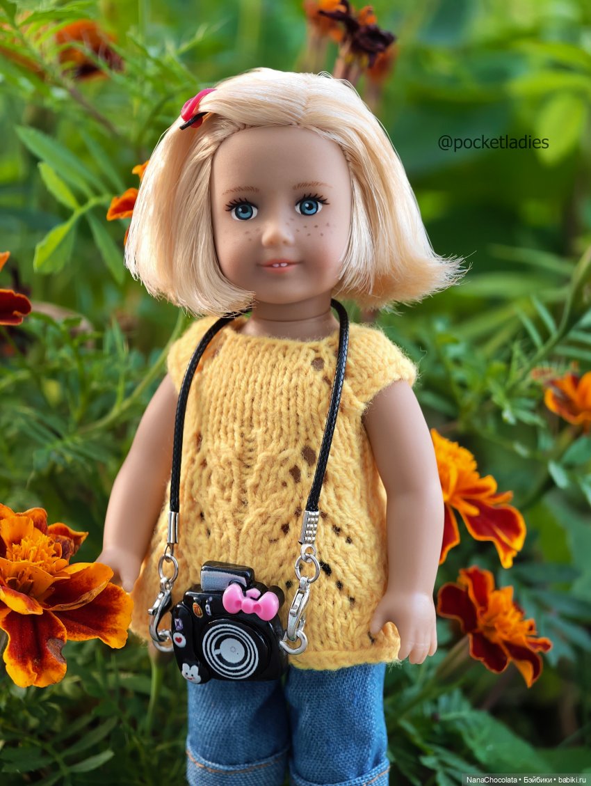 Pocket Ladies: Эми (American girl mini) (фото 2)