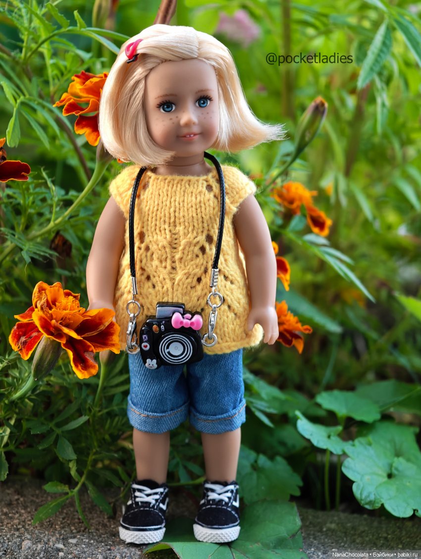 Pocket Ladies: Эми (American girl mini)