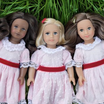 Pocket Ladies: совместное фото American girl mini