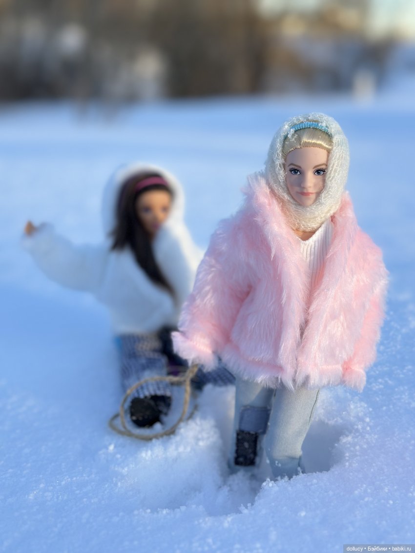 Зимние покатушки — Куклы Barbie (Барби): Looks (фото 8)