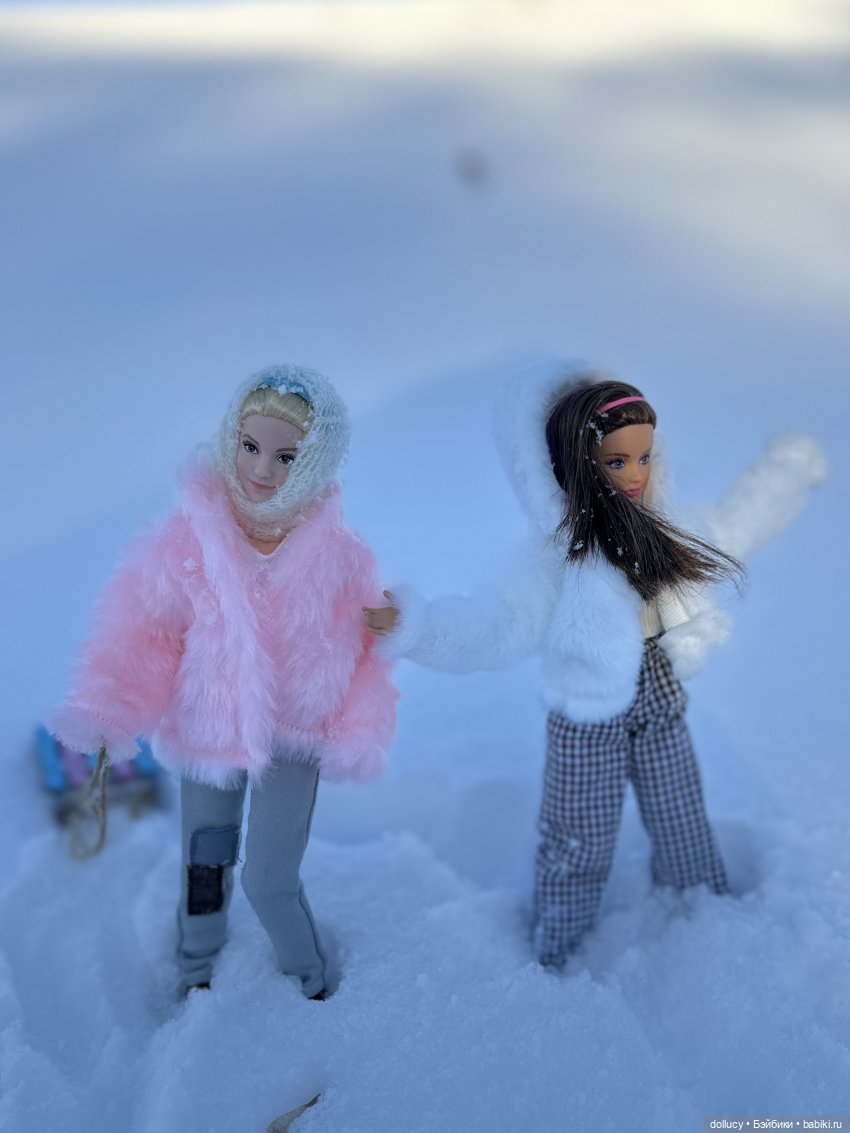 Зимние покатушки — Куклы Barbie (Барби): Looks